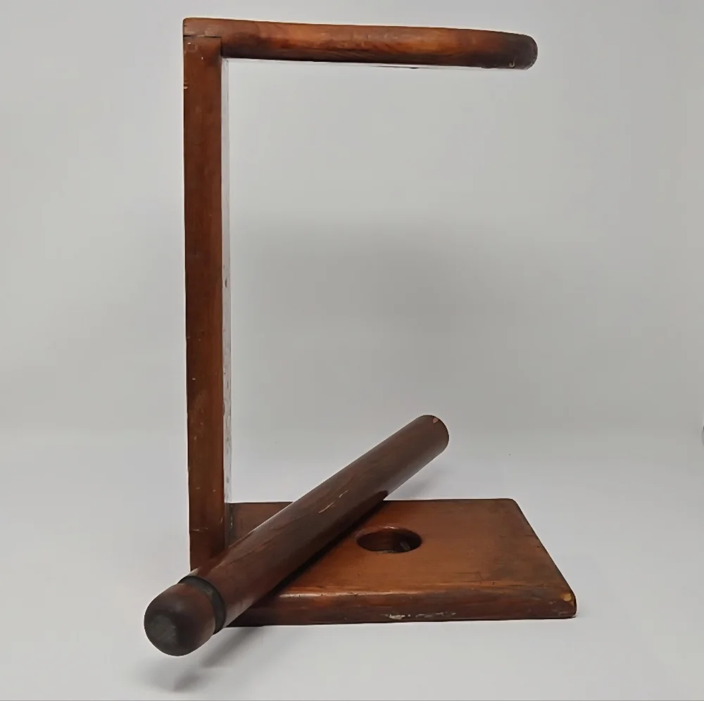Wooden Paper Towel Holder